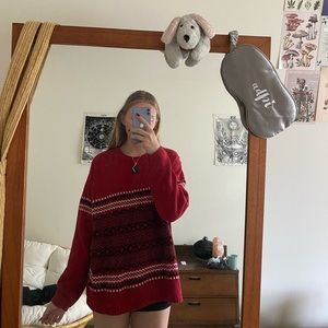 Vintage oversized grandpa sweater